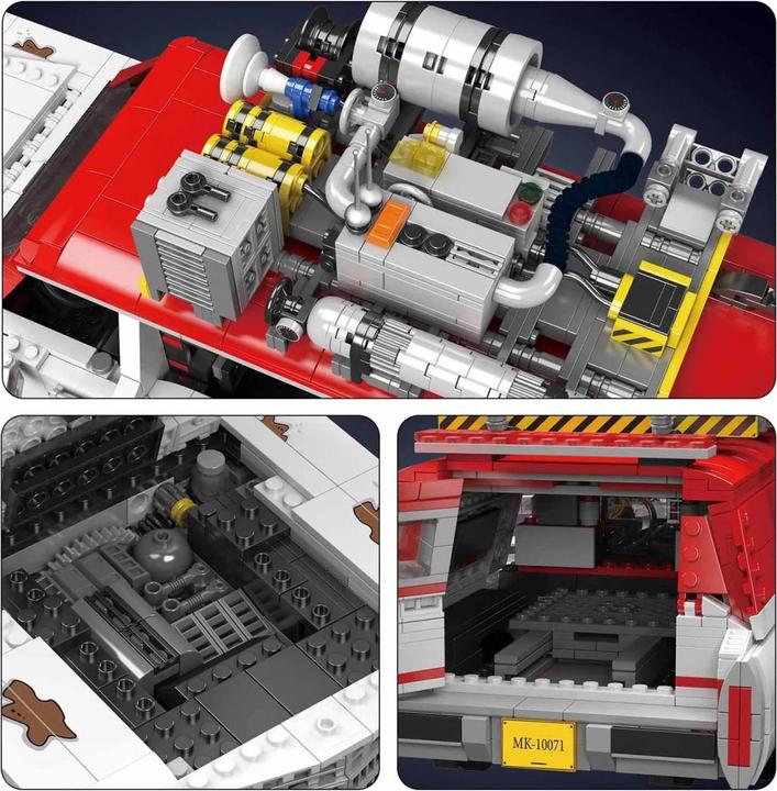 Produktbild Mould King Ghost Hunter Bus