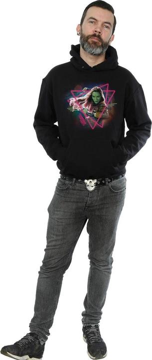 Image du produit - Sweat à capuche GUARDIANS OF THE GALAXY NEON GAMORA - Homme (M)