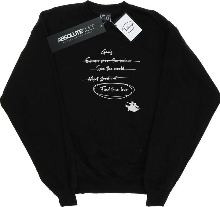 Produktbild Disney Aladdin Jasmine Goals Sweatshirt Jungen (152, 158)