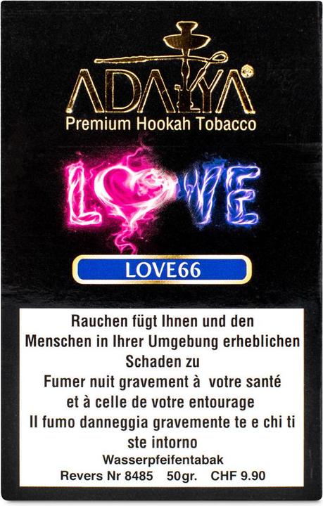 Adalya Tabak Love 66 50g (Minze, 50 g)