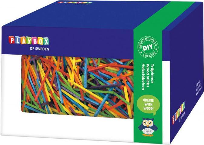 Actual product image Playbox Wooden sticks