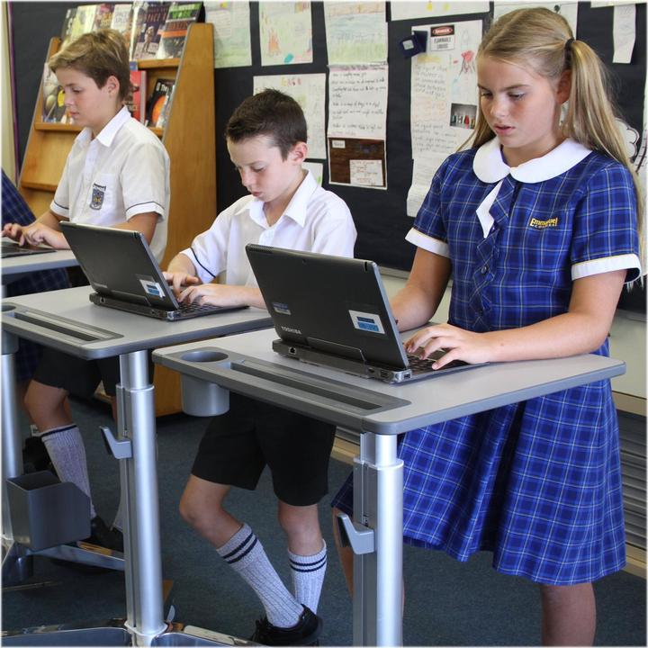 Image du produit Ergotron roll stand, LearnFit Desk, ajustable