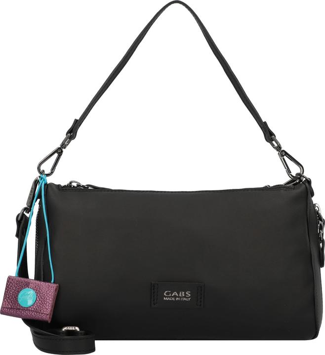 Gabs Schultertasche Leder 31 cm mit Dehnfalte
