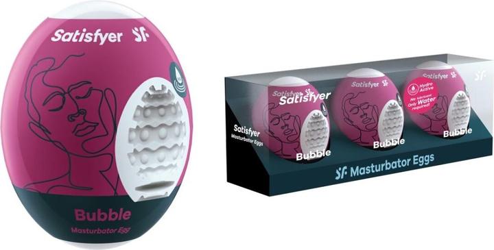 Image du produit Satisfyer Masturbator Egg Set - Bubble - 3 pcs