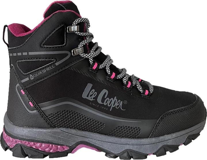 Actual product image Lee Cooper Women's Running Shoe Black-Pink LCJ-23-01-2020LA (12, 13, 14, 15, 16, 17, 18, 19, 20, 21, 22, 23)