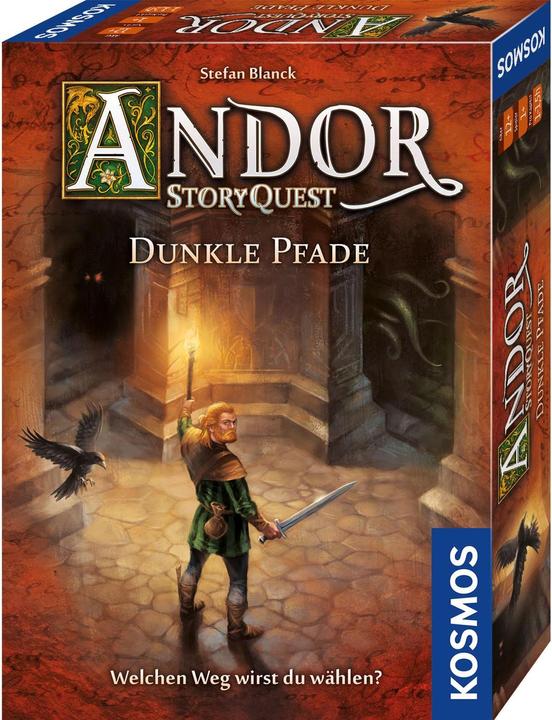 Actual product image Kosmos FKS698973 - Andor: StoryQuest - Dunkle Pfade, card game, for 1+ players, ages 12+ (DE edition) (German)