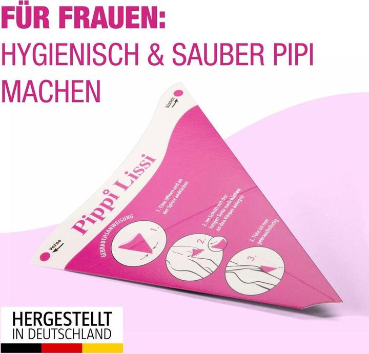 Image du produit Minimus Pippi Lissi entonnoir à urine jetable pour femme pack de 10