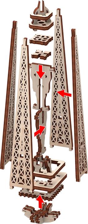 Actual product image Mr Playwood : Eiffel Tower