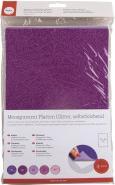 Produktbild Rayher Moosgummi Platten Glitter, selbstkleb., bunt, 5