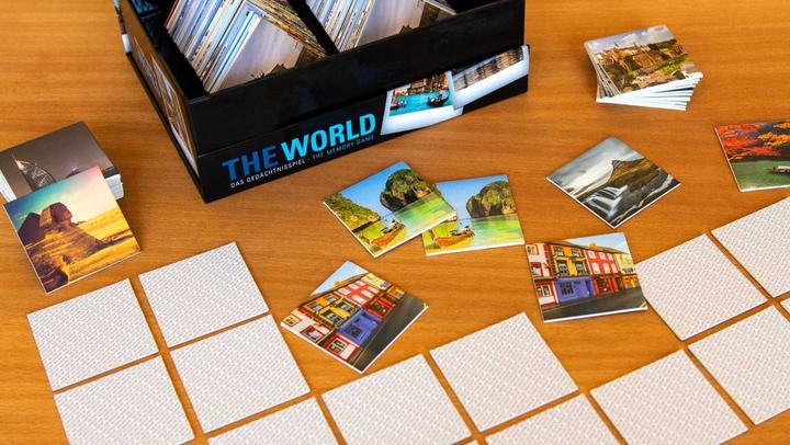 Actual product image Remember Memory game The World (Swiss German, English)