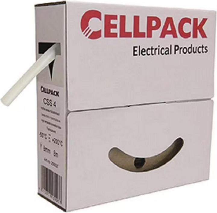 Actual product image CellPack Silicone hose SB CSS 12mm transparent 8m unroll box (Cable conduit, 800 cm)