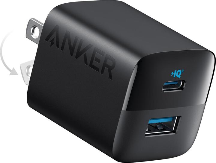 Anker 323 Dual-Port 33W Charger, EU Plug (33 W)