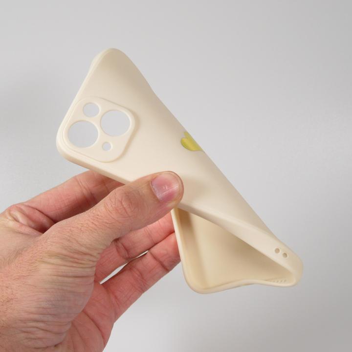 Produktbild PhoneLook Hülle Silikon Mat Herz gold (Apple iPhone 13)