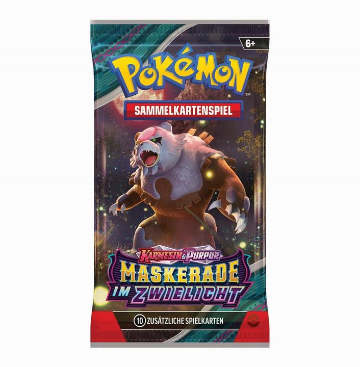 Immagine prodotto Pokémon Pokemon Maskerade im Zwielicht Booster Pack (Tedesco, Pacchetto Booster)
