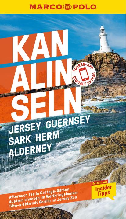Reiseführer Kanalinseln, Jersey, Guernsey, Sark, Herm, Alderney (Tedesco, Martin Müller, 2022)