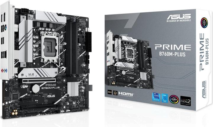 Immagine prodotto ASUS PRIME B760M-PLUS (LGA 1700, Intel B760, mATX)