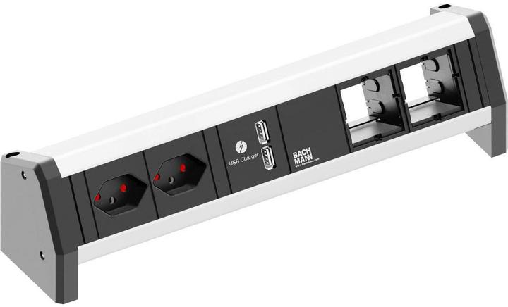 Bachmann Desk 1 (2 x, Typ 13, USB-A, 0.20 m)