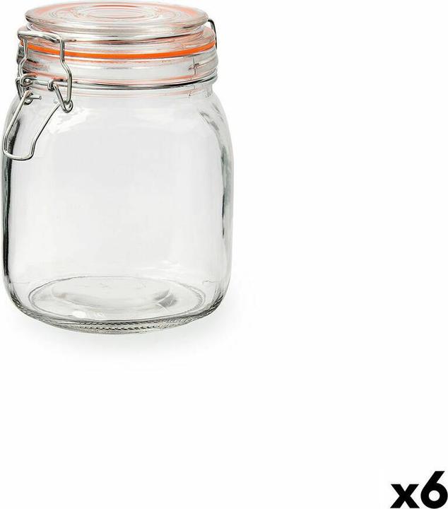 Actual product image Quid Glasgefäss New Canette Durchsichtig Glas (1L) (Pack 6x) (1 l)