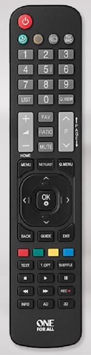 Productafbeelding One for All LG TV's universele afstandsbediening (Apparaat-specifieke afstandsbediening, Infrarood)