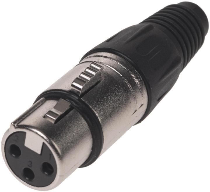 Actual product image Bemero XLR connector BC1001NI-F