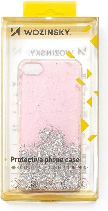 Actual product image Wozinsky Star Glitter Shining Cover for Xiaomi Redmi K40 Pro+ / K40 Pro / K40 / Poco F3 transparent (Xiaomi Poco F3, K40, Xiaomi Redmi K40 Pro+)