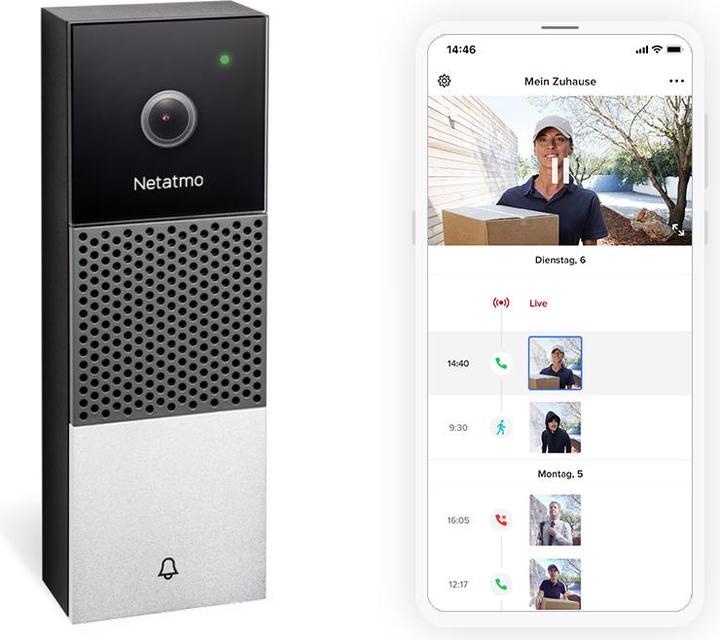 Actual product image Netatmo Smart video doorbell (Wi-Fi)