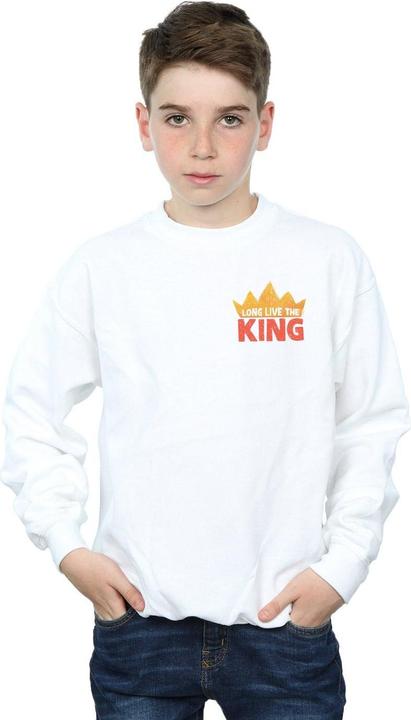 Immagine prodotto Disney The Lion King Movie Long Live Breast Print Felpa Ragazzi (140, 146)