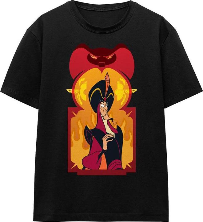 Actual product image Aladdin Unisex Adult The Evil Sorcerer Jafar T-Shirt (XL)