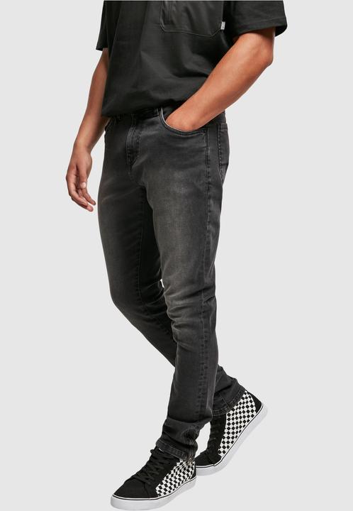Actual product image Urban Classics Slim Fit Zip Jeans (W31/L32)