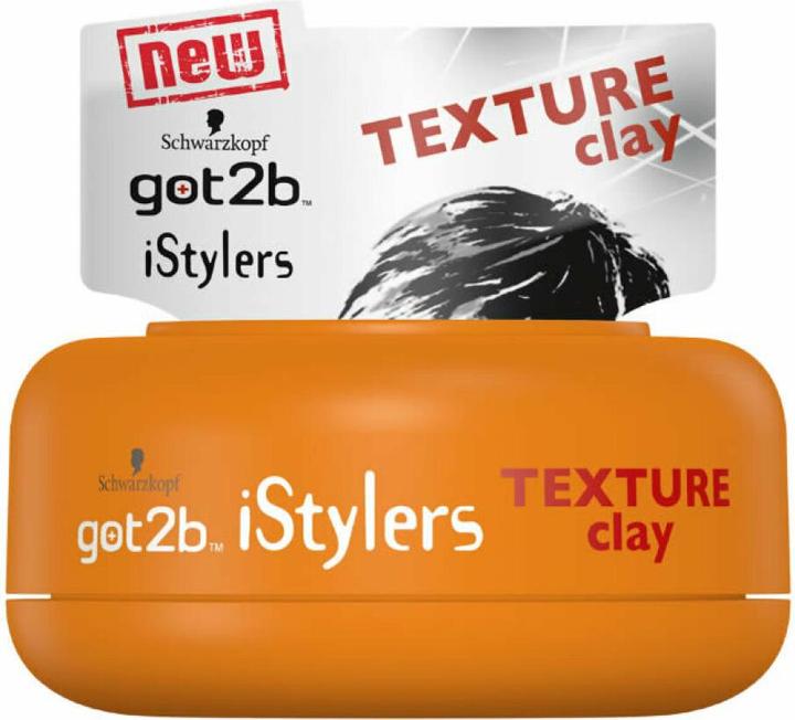 Schwarzkopf GOT2B ISTYLERS argilla texture 75 ml (Cera per capelli, 75 ml)