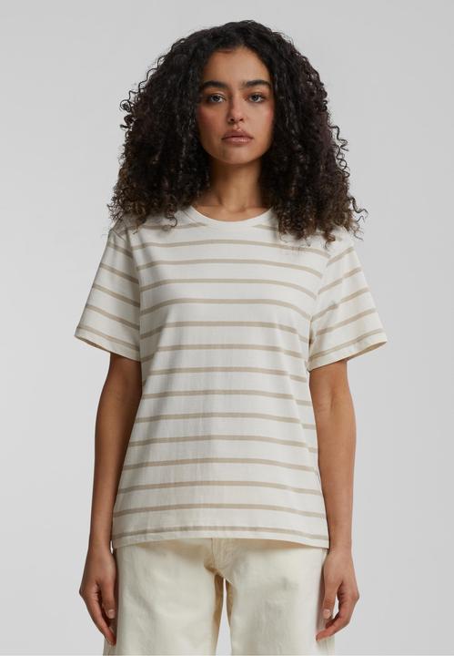 Actual product image Urban Classics Ladies Striped Boxy Tee - 137791 (M)