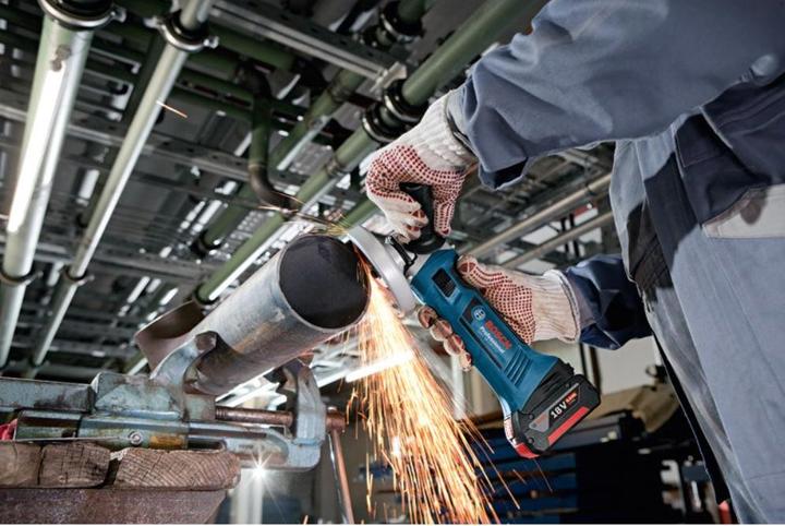 Actual product image Bosch Professional Gws 18-125 V-Li (125 mm)