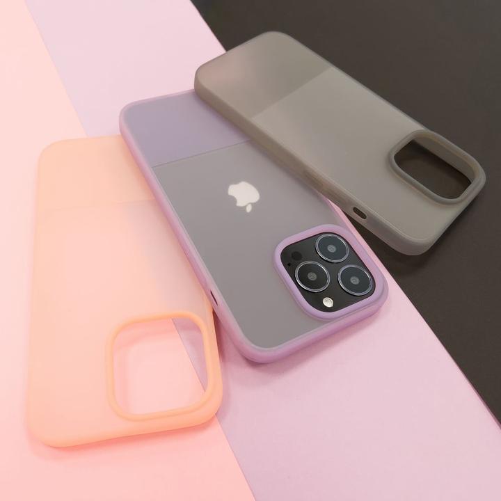 Actual product image Kingxbar Plain Series Case Cover for iPhone 13 Silicone Case Purple (Apple iPhone 13)