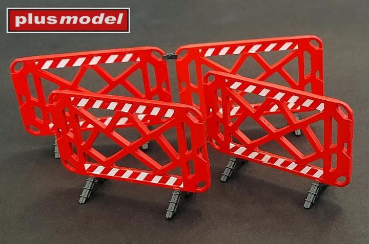 Actual product image Plus Model Plastic bariers