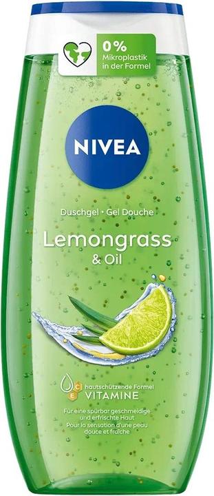 NIVEA 8x Duschgel 3 in1 Lemongrass Oil 250ml (250 ml)