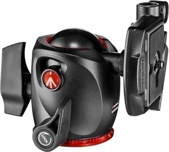 Immagine prodotto Manfrotto 190 ALU 4 SEC KIT Testa a sfera (Metallo)