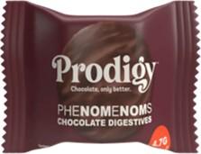 Prodigy Snacks Prodigy Choc Digest.biscuit vegan, biscotti senza olio di palma e plastica à 32 (32 g)