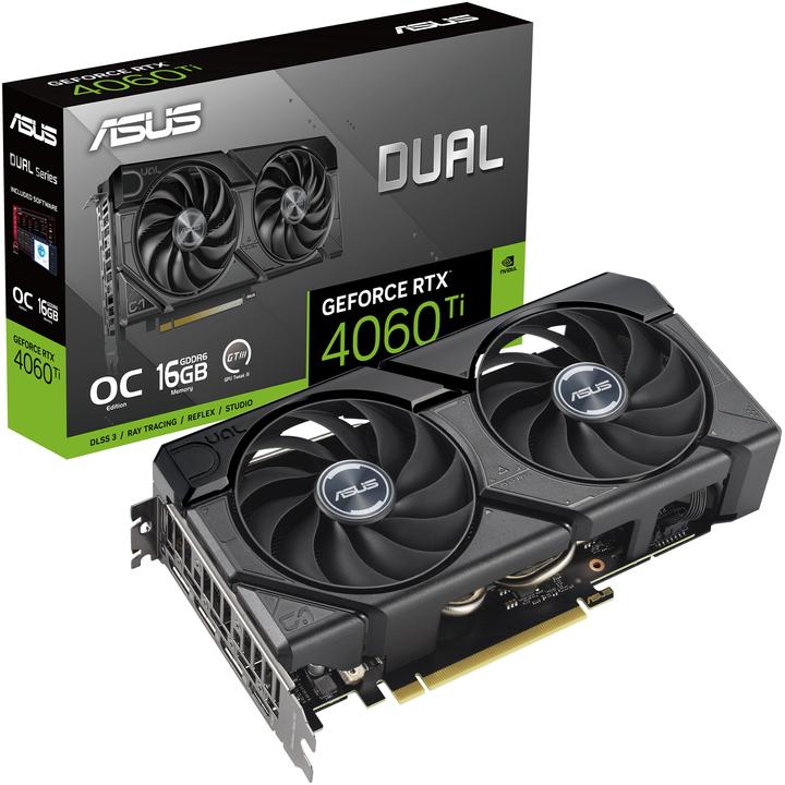Produktbild ASUS Dual GeForce RTX 4060 Ti EVO OC Edition Gaming (16 GB)