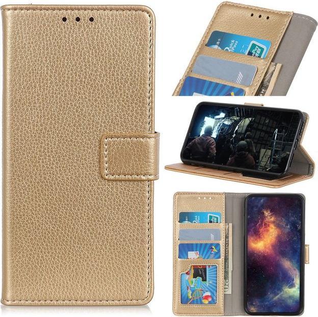 Actual product image MU Classic Litchi Leather Bookcover Series (Nokia 5.3)