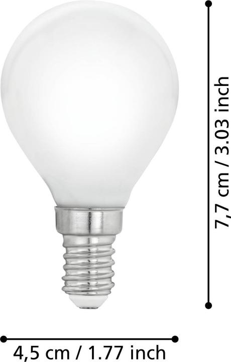 Actual product image EGLO Illuminant (E14, 4 W, 470 lm, 1 x, E)