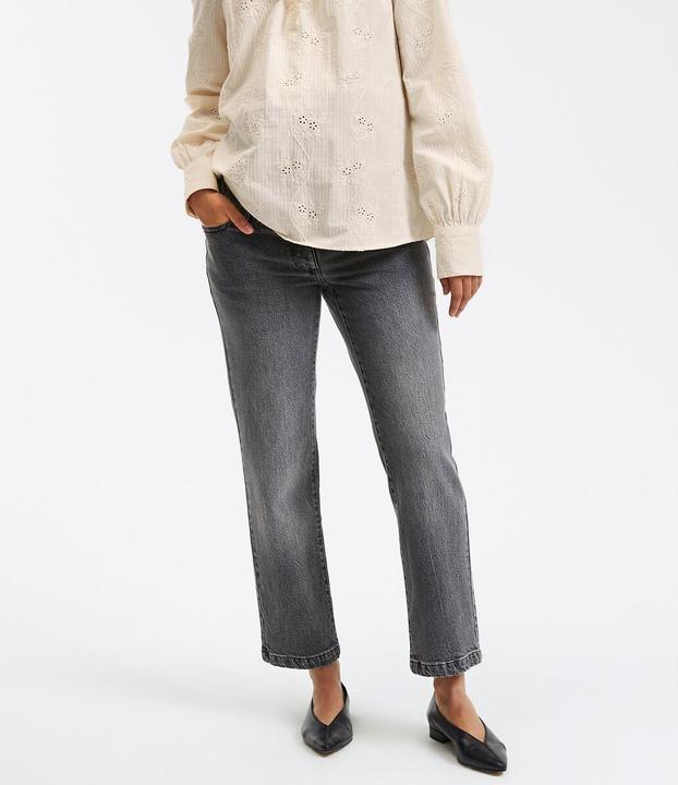 Produktbild La Redoute Collections Gerade Umstandsjeans mit hohem Dehneinsatz am Bund (M)