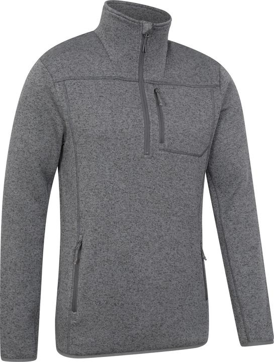 Produktbild Mountain Warehouse Helford FleeceOberteil mit halbem Reissverschluss (4XL)