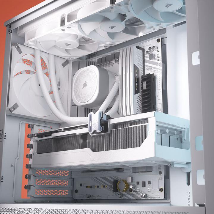 Actual product image Corsair 4000D FRAME RS ARGB WHT MID CASE (Mini-ITX, ATX, E-ATX, mATX)