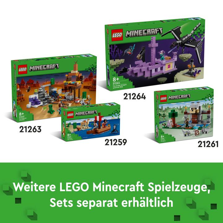 Produktbild LEGO Der Kirschblütengarten (21260, LEGO Minecraft)