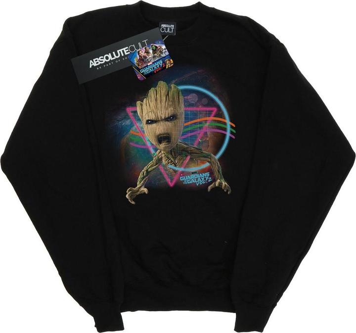 Immagine prodotto Guardians Of The Galaxy Neon Groot Felpa Uomo (L)