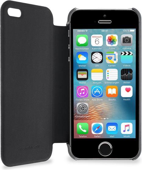 Produktbild Artwizz SmartJacket for iPhone SE, full-black (compatible with iPhone 5/5s) (Apple iPhone SE)