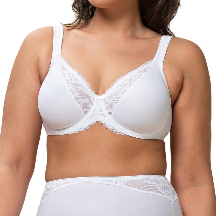 Immagine prodotto Triumph Reggiseno con ferretto Modern Lace + Cotton W (105 D, Confezione singola)