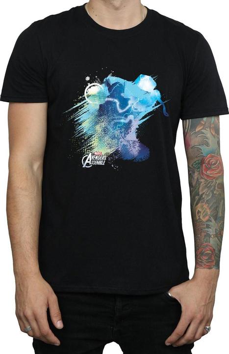 Actual product image Mens Thor Art Burst T-Shirt (L)