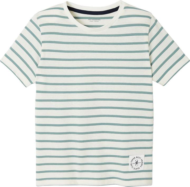 aqua striped