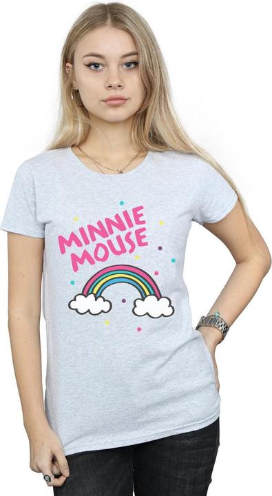 Immagine prodotto Disney Minnie Mouse Rainbow Dots Maglietta Donna (XL)